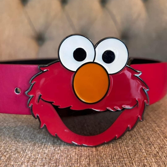 🔥 Host Pick 🔥Genuine red leather Elmo belt - Picture 3 of 6